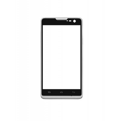 Replacement Front Glass For Xolo Q1000 Opus2 White By - Maxbhi.com