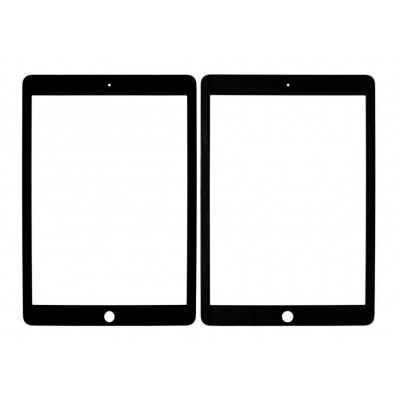 Replacement Front Glass For Apple Ipad Air 2 Black By - Maxbhi Com