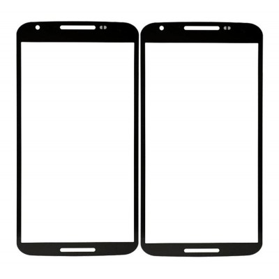Replacement Front Glass For Motorola Nexus X Black By - Maxbhi Com