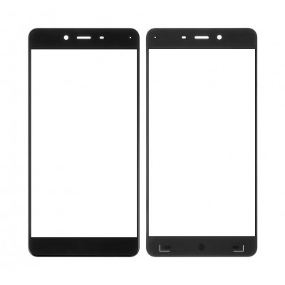 Replacement Front Glass For Oneplus X Black By - Maxbhi Com