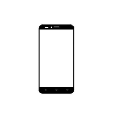 Replacement Front Glass For Panasonic P11 Green By - Maxbhi.com