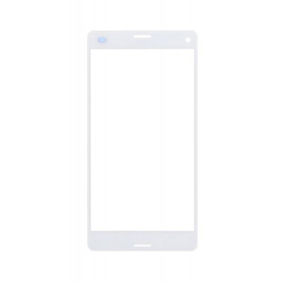Replacement Front Glass For Sony Ericsson Xperia Z3 D6653 White By - Maxbhi.com