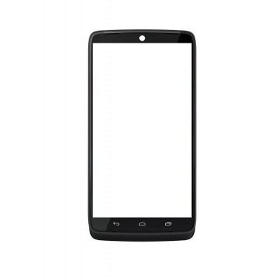 Replacement Front Glass For Motorola Moto Maxx Black By - Maxbhi.com