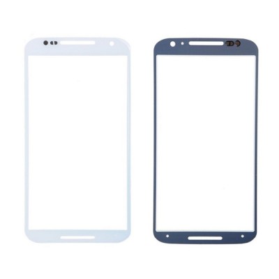 Replacement Front Glass For Motorola Moto X 2nd Gen White By - Maxbhi Com