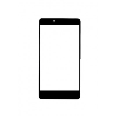 Replacement Front Glass For Yu Yunique Black By - Maxbhi.com