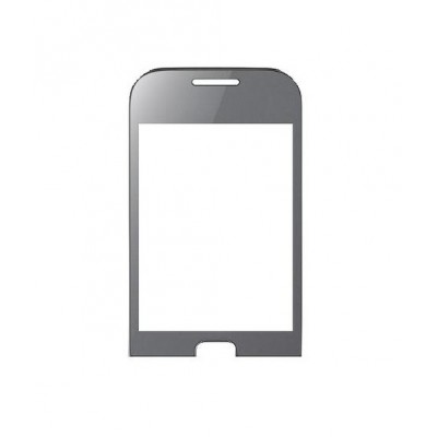 Replacement Front Glass For Samsung Rex 60 C3312r Grey By - Maxbhi.com
