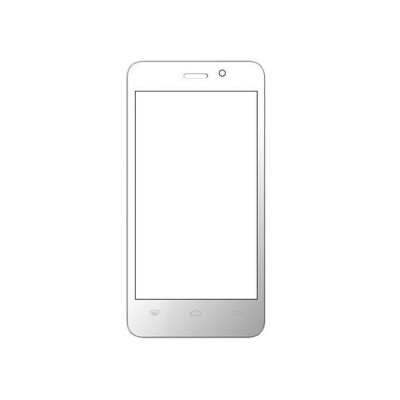 Replacement Front Glass For Karbonn A99i White By - Maxbhi.com