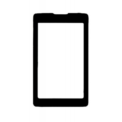 Replacement Front Glass For Lg Kp501 Cookie Black By - Maxbhi.com