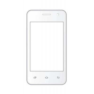 Replacement Front Glass For Karbonn Smart A51 White By - Maxbhi.com