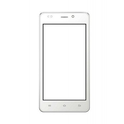 Replacement Front Glass For Karbonn Titanium Dazzle S202 White By - Maxbhi.com