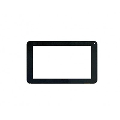 Replacement Front Glass For Micromax Funbook P255 Black By - Maxbhi.com