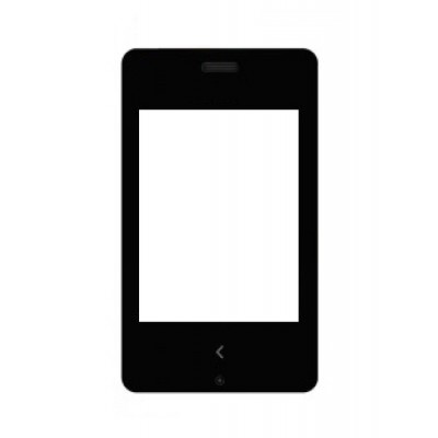 Replacement Front Glass For Nokia Asha 500 Rm934 Black By - Maxbhi.com