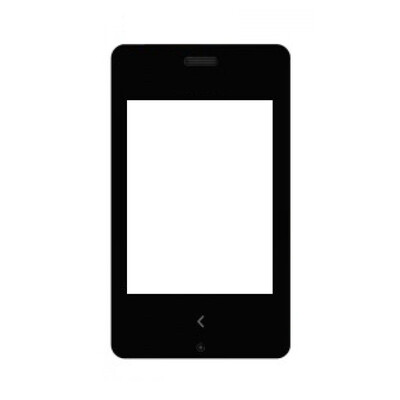 Replacement Front Glass For Nokia Asha 500 Rm934 White By - Maxbhi.com