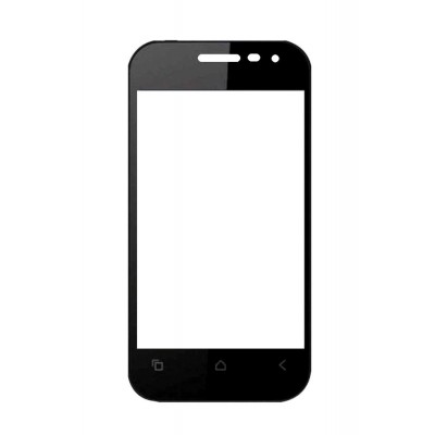 Replacement Front Glass For Videocon A15 Black By - Maxbhi.com