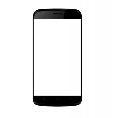 Replacement Front Glass For Celkon Millennia Q519 Plus Blue By - Maxbhi.com