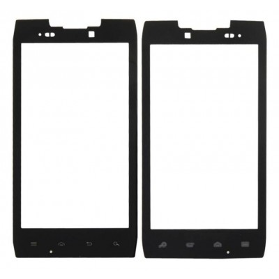 Replacement Front Glass For Motorola Droid Razr Xt912 Black By - Maxbhi Com