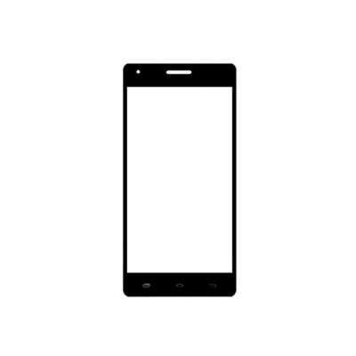 Replacement Front Glass For Spice Mi511 Black By - Maxbhi.com