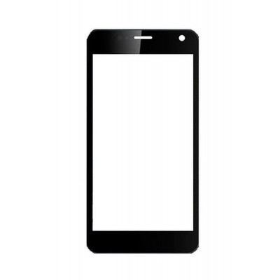 Replacement Front Glass For Gionee Dream D1 Black By - Maxbhi.com