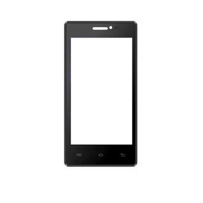 Replacement Front Glass For Intex Aqua I5 Mini Black By - Maxbhi.com