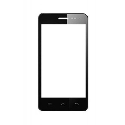 Replacement Front Glass For Karbonn A101 Black By - Maxbhi.com