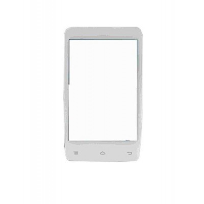 Replacement Front Glass For Lava Discover 135s White By - Maxbhi.com