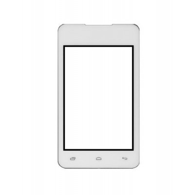 Replacement Front Glass For Lava Iris 349 Plus White By - Maxbhi.com