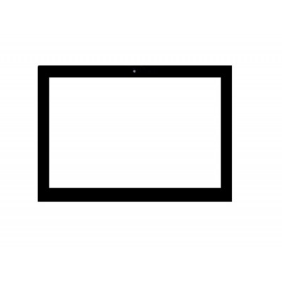 Replacement Front Glass For Lenovo Ideatab S6000 Black By - Maxbhi.com