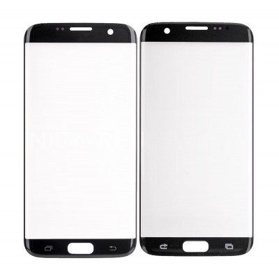 Replacement Front Glass For Samsung Galaxy S7 Edge 64gb Black By - Maxbhi Com