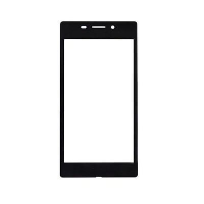 Replacement Front Glass For Sony Xperia M2 D2303 Black By - Maxbhi.com