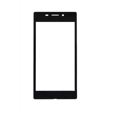Replacement Front Glass For Sony Xperia M2 D2305 Black By - Maxbhi.com
