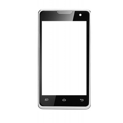 Replacement Front Glass For Xolo Q500 Black By - Maxbhi.com