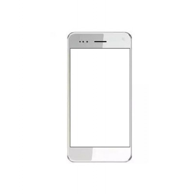 Replacement Front Glass For Intex Aqua Q2 White By - Maxbhi.com