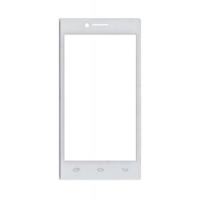Replacement Front Glass For Intex Aqua Q5 Silver By - Maxbhi.com