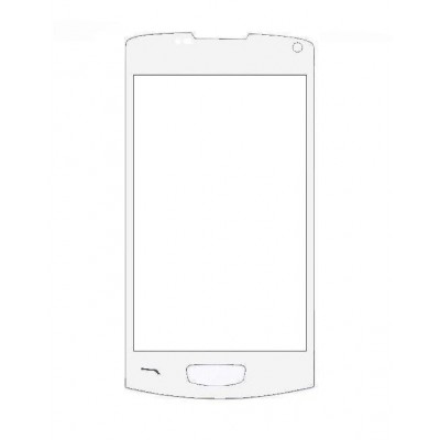 Replacement Front Glass For Samsung S8600 Wave 3 White By - Maxbhi.com