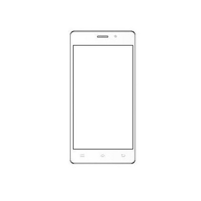 Replacement Front Glass For Spice Stellar 526 Mi526 Silver By - Maxbhi.com