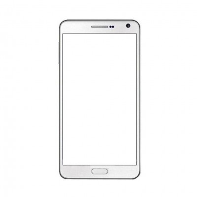 Replacement Front Glass For Iberry Auxus Nuclea N2 Black By - Maxbhi.com