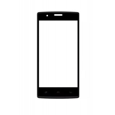 Replacement Front Glass For Karbonn Titanium High 2 S203 Black By - Maxbhi.com