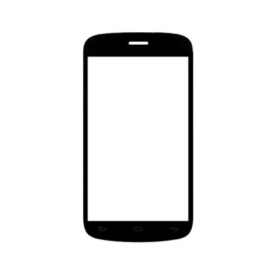 Replacement Front Glass For Lava Iris 401e White By - Maxbhi.com