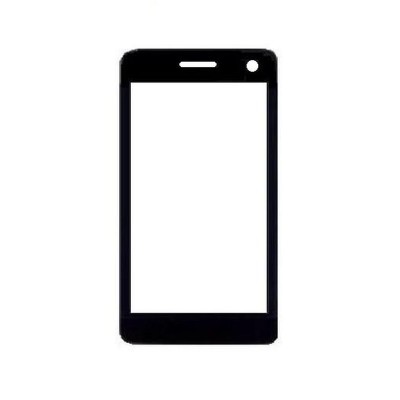 Replacement Front Glass For Lava Iris 414 White By - Maxbhi.com