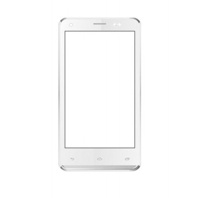Replacement Front Glass For Lava Iris 502 White By - Maxbhi.com