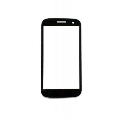 Replacement Front Glass For Intex Cloud X2 Black By - Maxbhi.com