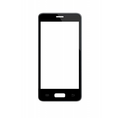 Replacement Front Glass For Celkon A118 Black By - Maxbhi.com