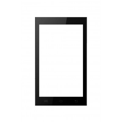 Replacement Front Glass For Lava Iris 3g 415 Black By - Maxbhi.com