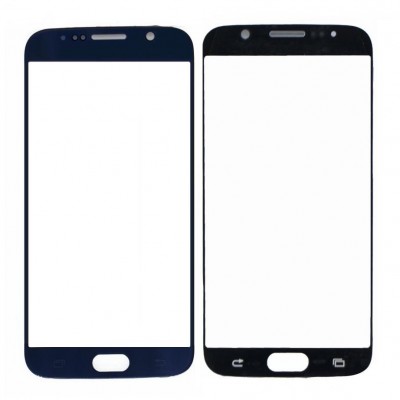 Replacement Front Glass For Samsung Galaxy S6 128gb Black By - Maxbhi Com