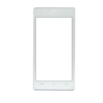 Replacement Front Glass For Spice Mi451 3g White By - Maxbhi.com
