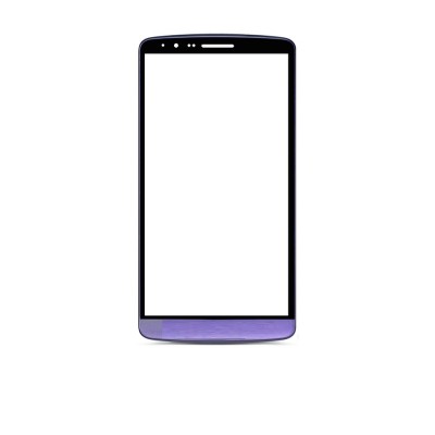 Replacement Front Glass For Lg G3 Prime Violet By - Maxbhi.com