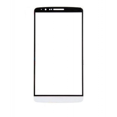 Replacement Front Glass For Lg G3 Prime White By - Maxbhi.com