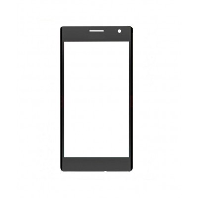 Replacement Front Glass For Nokia Lumia 735 Black By - Maxbhi.com