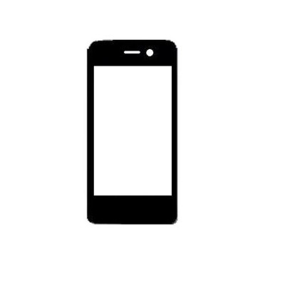 Replacement Front Glass For Spice Xlife Mi431q Lite Grey By - Maxbhi.com
