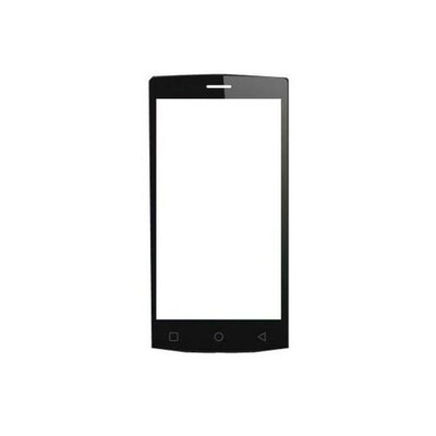 Replacement Front Glass For Videocon Infinium Z45 Nova Plus White By - Maxbhi.com